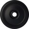 Ekena Millwork Diane Ceiling Medallion (Fits Canopies up to 6 1/4"), 24"OD x 3 5/8"ID x 1 1/4"P, Steel Gray CM24DISGS - alternate 1